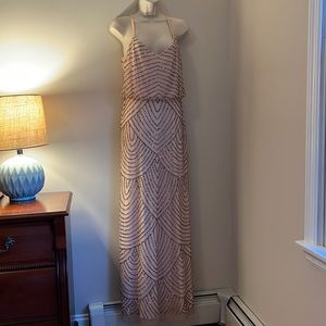 Rose bridesmaid dress